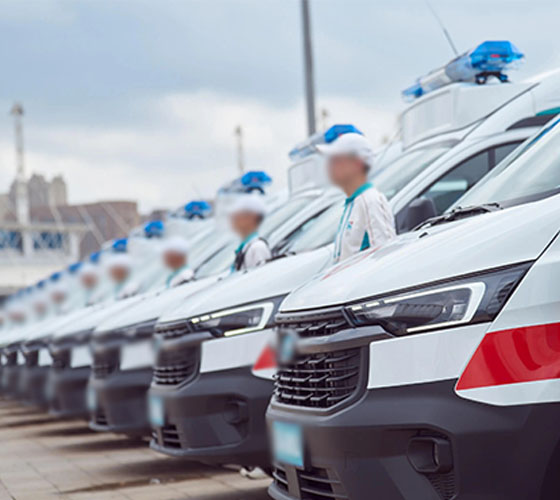 灵石县服务车队展示